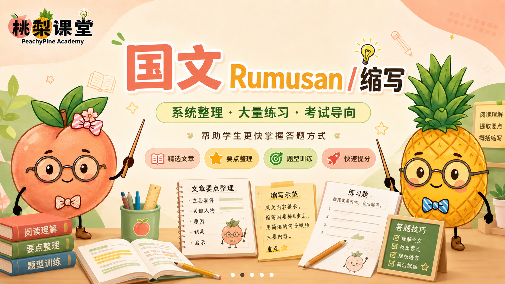 国文 Rumusan 缩写练习